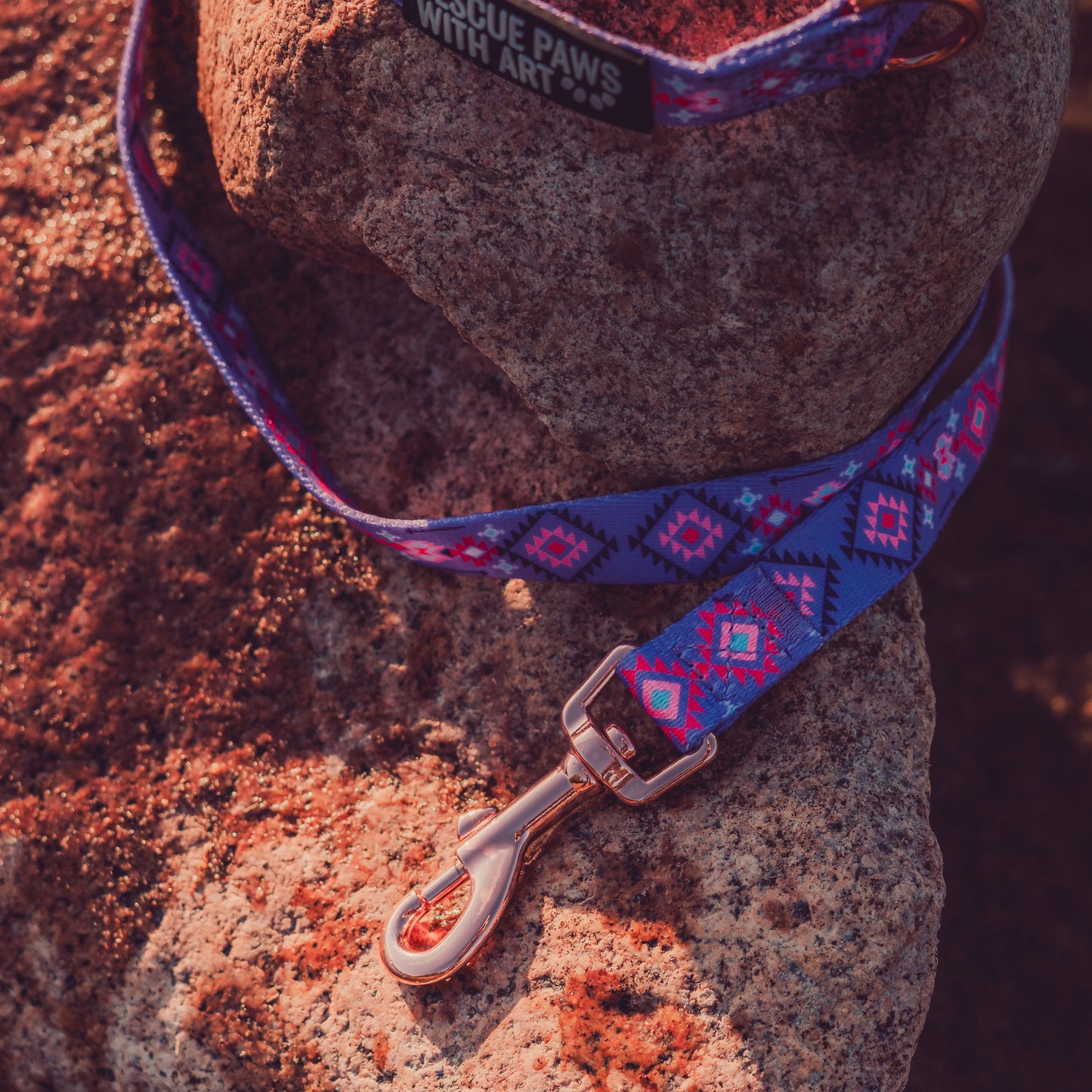 Purple Navajo Inspired harness