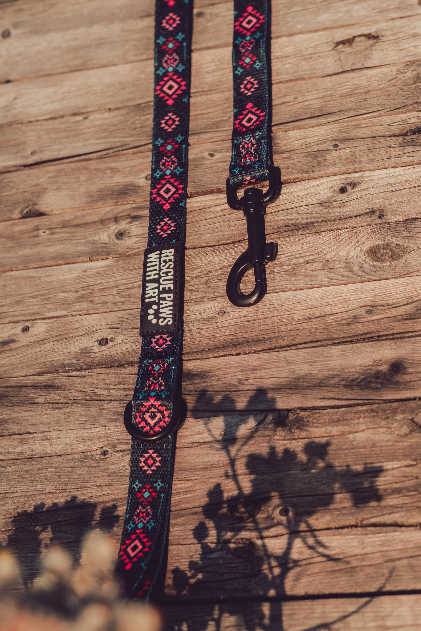 Black Navajo inspired harness